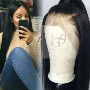 Amazing 100% human hair lace front wig